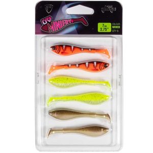 Fox Rage Mini Fry UV Mixed Colour Pack 7CM (NMC013-065)