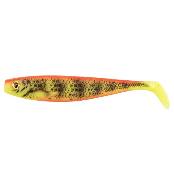 Fox Rage Pro Shad Single Colour Pack 18CM - UV Bright Perch