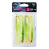 Fox Rage Slick Shad Single Colour Pack 11CM - UV Lemontiger
