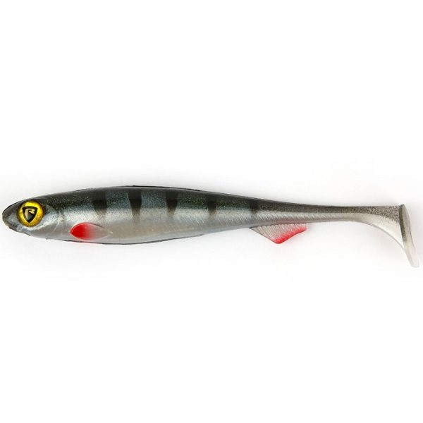 Fox Rage Slick Shad Single Colour Pack 7CM - UV Young Perch