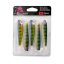 Fox Rage Zander Pro Shad Single Colour Pack 10CM - UV Stickleback (NZS023)