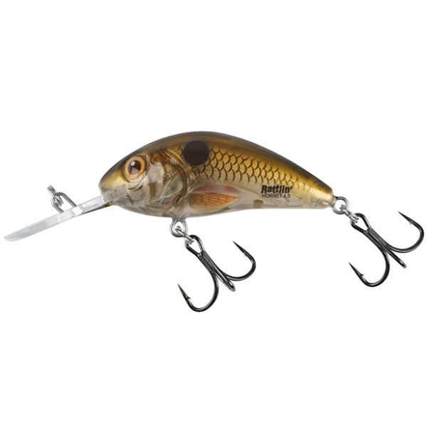 Salmo Rattlin Hornet Floating - Clear Pearl Shad