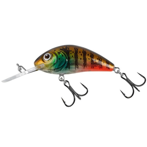 Salmo Rattlin Hornet Floating - Clear Hot Gill