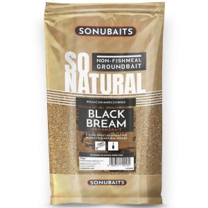 Sonubaits So Natural Groundbait 1kg – Black Bream (S1780005)
