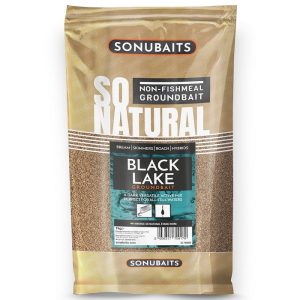 Sonubaits So Natural Groundbait 1kg – Black Lake (S1780006)