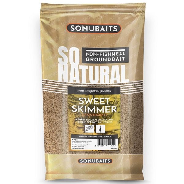 Sonubaits So Natural Groundbait 900g - Sweet Skimmer