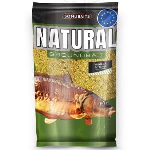 Sonubaits Natural Groundbait 1kg – Vanilla & Hemp (S1780027)