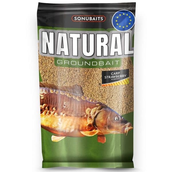 Sonubaits Natural Groundbait 1kg - Carp Strawberry