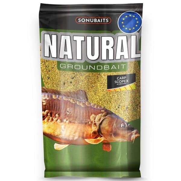Sonubaits Natural Groundbait 1kg - Carp Scopex