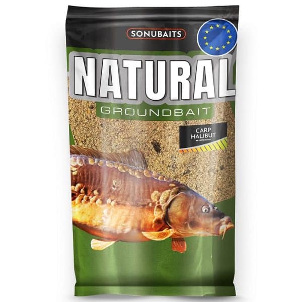 Sonubaits Natural Groundbait 1kg - Carp Halibut