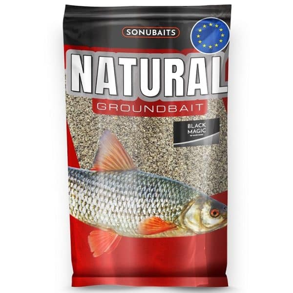 Sonubaits Natural Groundbait 1kg - Black Magic