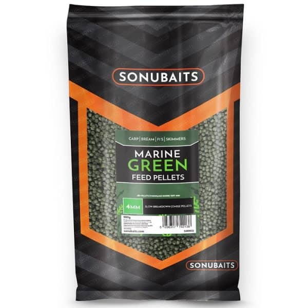 Sonubaits Marine Green Feed Pellets (S1800031-34) - Image 2