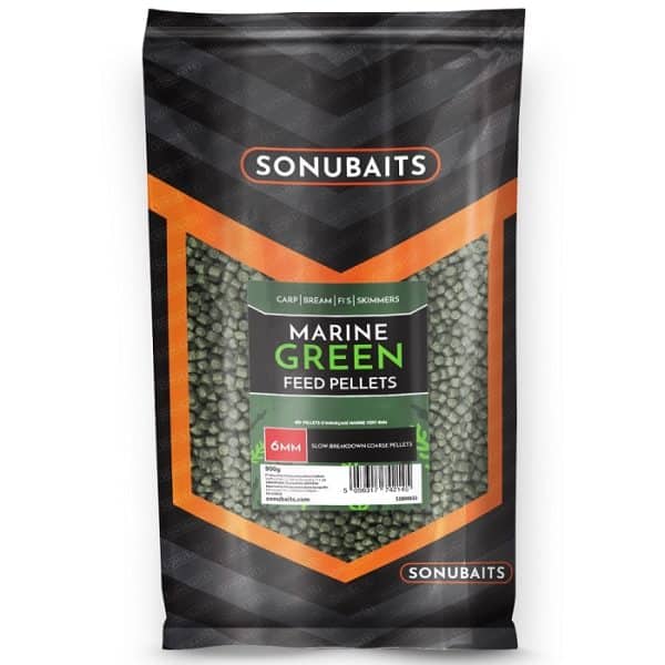 Sonubaits Marine Green Feed Pellets (S1800031-34) - Image 3