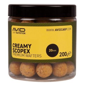 Avid Carp Creamy Scopex Wafters 20mm (A0650004)