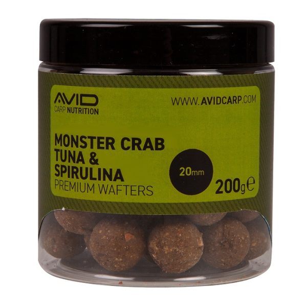 Avid Carp Monster Crab-Tuna & Spirulina Wafters 20mm