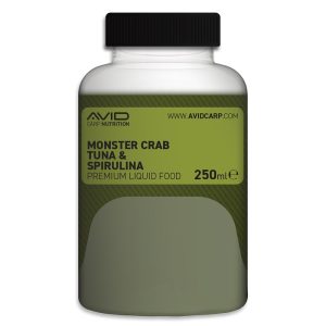 Avid Carp Monster Crab-Tuna & Spirulina Liquid Food 250ml (A0650010)