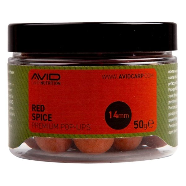 Avid Carp Red Spice Pop-Ups 14mm