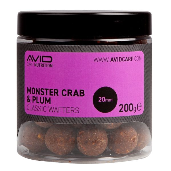 Avid Carp Monster Crab & Plum Wafters 20mm
