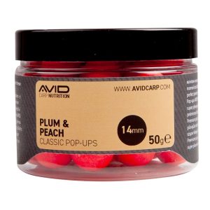 Avid Carp Plum & Peach Pop-Ups 14mm (A0650031)