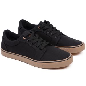 Fox Black Canvas Shoe (CFW216-221)