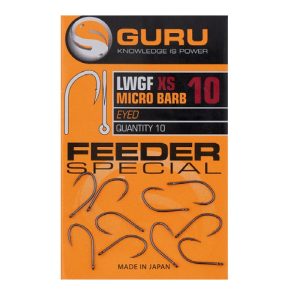 GURU LWGF Feeder Special XS Eyed Barbed (GFSXSE08-20)
