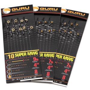 GURU Super MWG Bait Band Ready Rigs 10cm (GRR151-155)