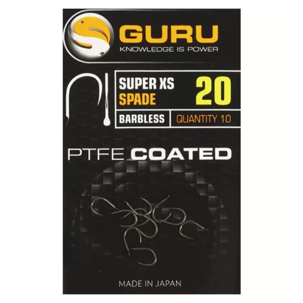 GURU Super XS Spade Barbless Hooks