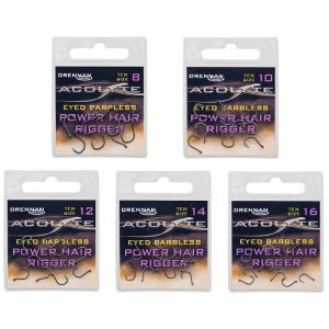 Drennan Acolyte Power Hair Rigger Barbless (HEAB)