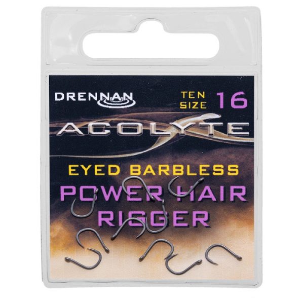 Drennan Acolyte Power Hair Rigger Barbless (HEAB) - Image 3