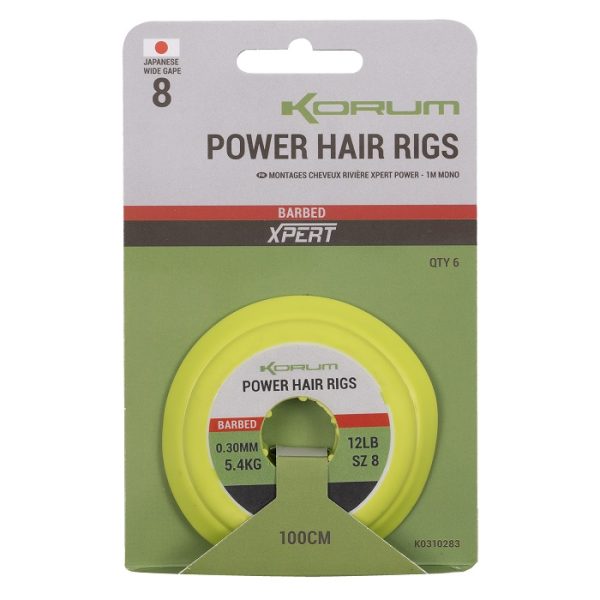 Korum Power Hair Rigs 100cm