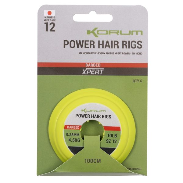 Korum Power Hair Rigs 100cm (K0310283-85) - Image 4