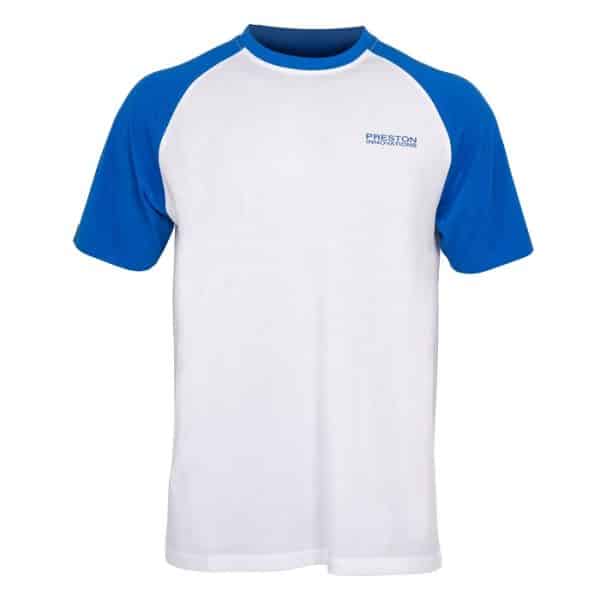 Preston Lightweight White Raglan T-Shirt
