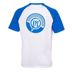 Preston Lightweight White Raglan T-Shirt (P0200577-83)